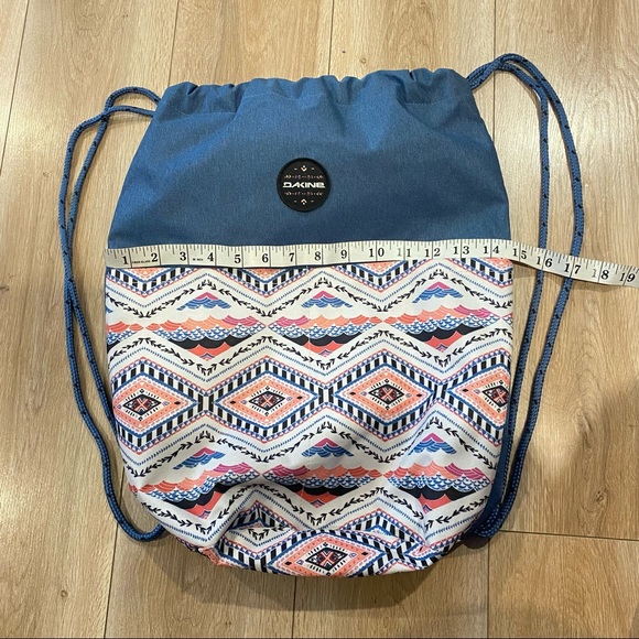Dakine Womens Boho Aztec Nylon Drawstring Backpack - Picture 5 of 5